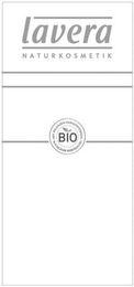 LAVERA NATURKOSMETIK BIO . MIT PFLANZEN-INHALTSSTOFFEN . AUS EIGENER HERSTELLUNG logo