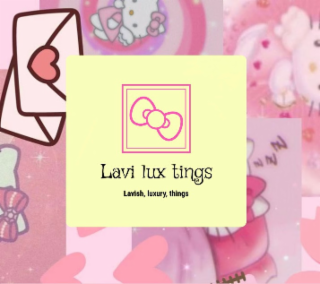 LAVI LUX TINGS LAVISH, LUXURY, THINGS logo