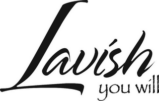 LAVISH YOU WILL logo