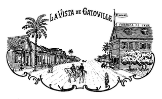 LAVISTA DE GATOVILLE FABRICA DE TABA 1571 GATO 1871 logo