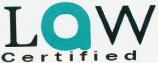 LAW CERTIFIED logo