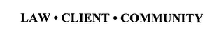 LAW CLIENT COMMUNITY logo