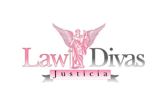 LAW DIVAS JUSTICIA logo