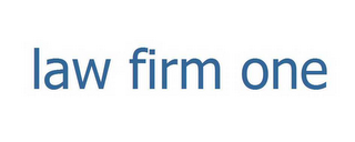 LAW FIRM ONE logo