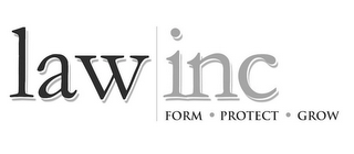 LAW INC FORM · PROTECT · GROW logo