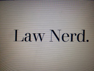 LAW NERD. logo