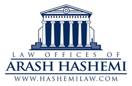 LAW OFFICES OF ARASH HASHEMI WWW.HASHEMILAW.COM logo