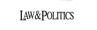 LAW & POLITICS logo