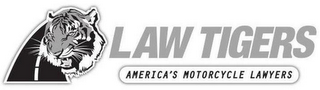 LAW TIGERS AMERICA'S MOTORCYCLE LAWYERS logo