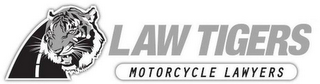 LAW TIGERS MOTORCYCLE LAWYERS logo