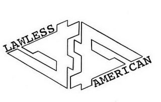 LAWLESS LA S LA AMERICAN logo