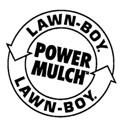 LAWN-BOY POWER MULCH LAWN-BOY logo