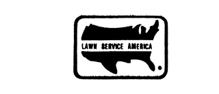 LAWN SERVICE AMERICA logo