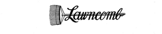 "LAWNCOMB" logo