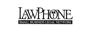 LAWPHONE SMALL BUSINESS LEGAL NETWORK logo