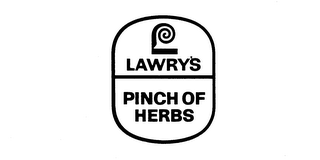 LAWRY'S PINCH OF HERBS