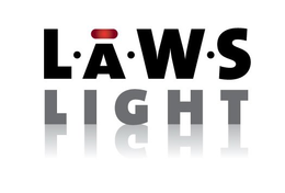 L·A·W·S LIGHT logo
