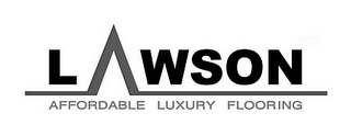 LAWSON AFFORDABLE LUXURY FLOORING logo