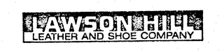 LAWSON HILL LEATHER AND SHOE COMPANY logo