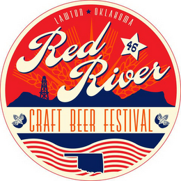 LAWTON OKLAHOMA RED RIVER CRAFT BEER FESTIVAL logo
