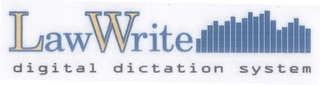 LAWWRITE DIGITAL DICTATION SYSTEM logo
