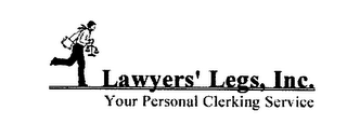 LAWYERS' LEGS, INC. YOUR PERSONAL CLERKING SERVICE logo