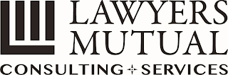 LAWYERS MUTUAL CONSULTING + SERVICES logo