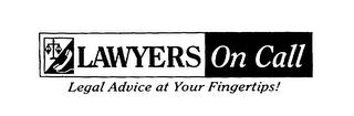 LAWYERS ON CALL LEGAL ADVICE AT YOUR FINGERTIPS! logo