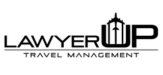 LAWYERUP TRAVEL MANAGEMENT logo