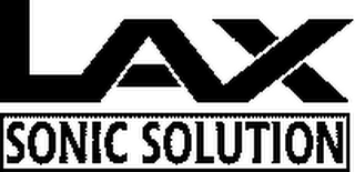 LAX SONIC SOLUTION logo