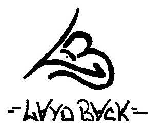 LAYD BACK logo
