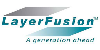 LAYERFUSION A GENERATION AHEAD logo