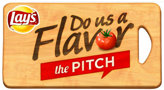 LAY'S DO US A FLAVOR THE PITCH logo