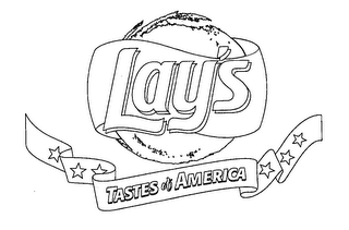 LAY'S TASTES OF AMERICA logo