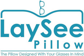 LAYSEE PILLOW THE PILLOW DESIGNED WITH YOUR GLASSES IN MIND logo