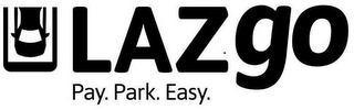LAZ GO PAY. PARK. EASY. logo
