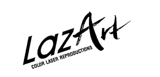 LAZART COLOR LASER REPRODUCTIONS logo