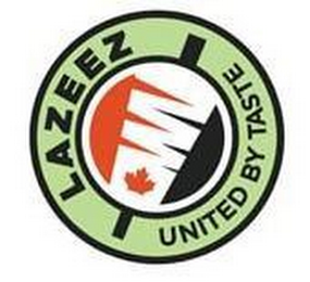 LAZEEZ UNITED BY TASTE logo