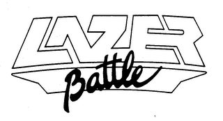 LAZER BATTLE logo