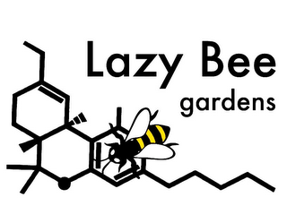 LAZY BEE GARDENS logo