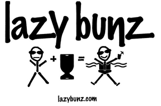 LAZY BUNZ LAZYBUNZ.COM logo