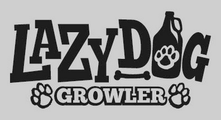 LAZY DOG GROWLER logo