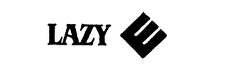 LAZY E logo