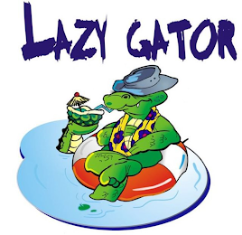 LAZY GATOR logo