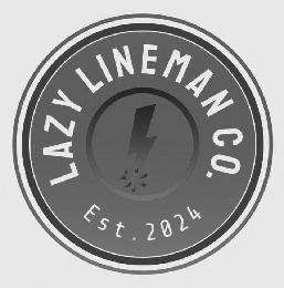 LAZY LINEMAN CO. EST. 2024 logo