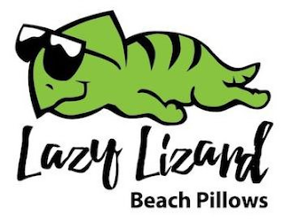 LAZY LIZARD BEACH PILLOWS logo
