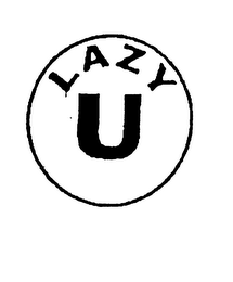 LAZY U logo