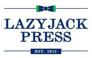 LAZYJACK PRESS EST. 2012 logo