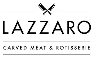 LAZZARO CARVED MEAT & ROTISSERIE logo