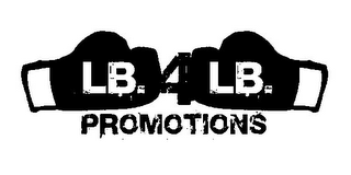 LB. 4 LB. PROMOTIONS logo